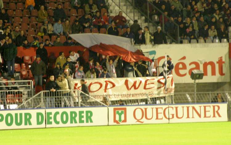 Francis le Bl&eacute; - Fans Stade Brest