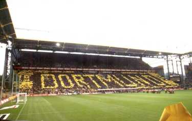 Westfalenstadion - Choreographie Westtrib�ne