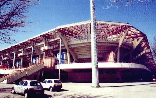 Dino Manuzzi - Au�enansicht Hintertor- und Gegentrib�ne