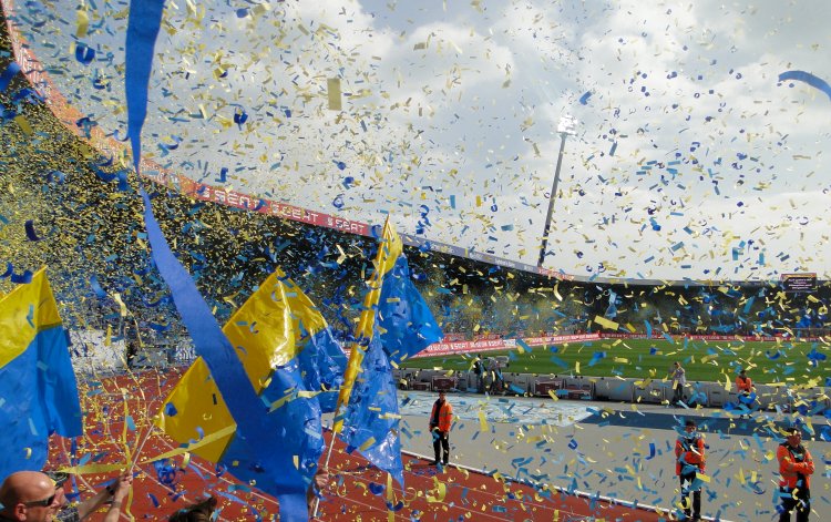 Eintracht-Stadion an der Hamburger Stra&szlig;e