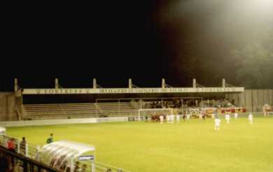 Stadion Stad Rotterdam Verzekeringen - Hintertortrib&uuml;ne