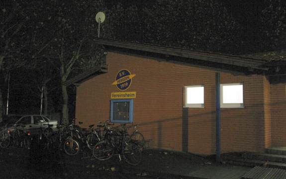 Rasenplatz Werner Stra&szlig;e - Vereinsheim