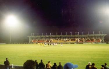Stade Holleschbierg - Trib&uuml;ne besetzt