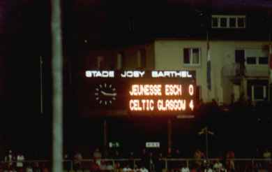 Stade Josy Barthel - Endergebnis