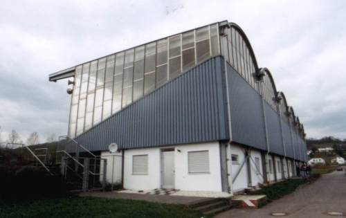 Salmtal-Stadion - Au&szlig;enansicht