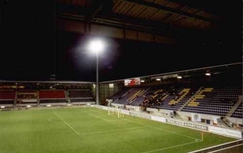 Wagners & Partners Stadion - Fankurve eine Stunde vor dem Spiel