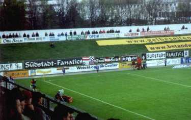 Bundesstadion S&uuml;dstadt Wien - Hintertorbereich
